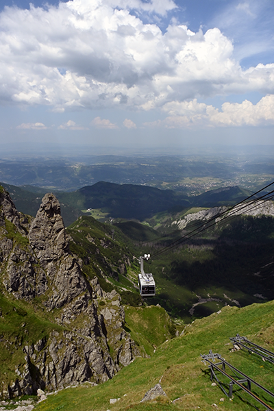 Coming down Kasprowy Wierch